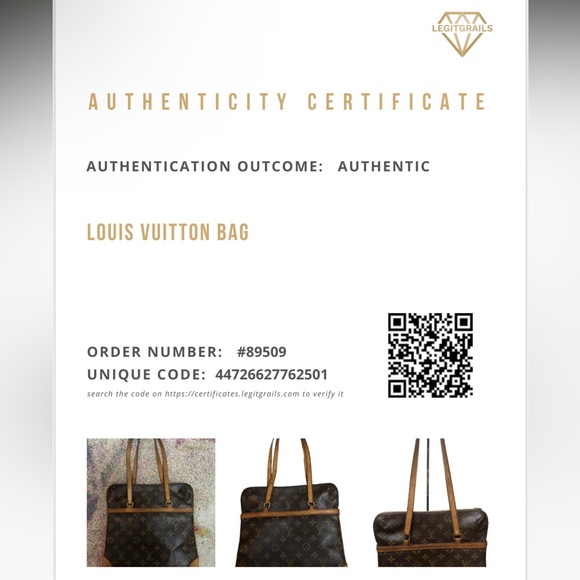 LV vintage COUSSIN RARE Made in USA COA 🔥 - Picture 12 of 14